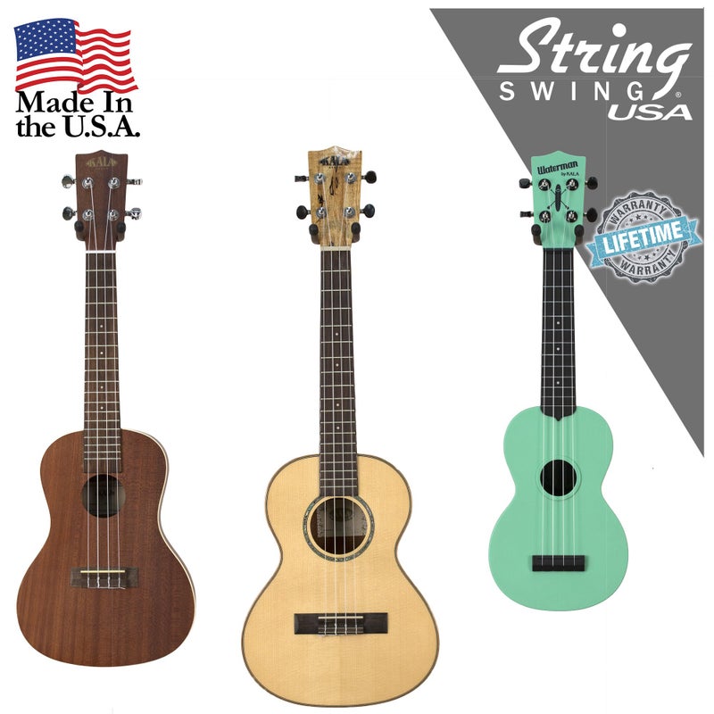 String Swing Ukulele Wall Mount Stand for Mandolin Ukele Banjo â€“ Concert Pineapple Soprano Tenor and Baritone Compatible â€“ Safety Home or Studio Accessories without Case â€“ Pink PCC11UK - Image 4